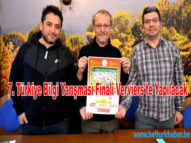 7. Türkiye Bilgi Yarışması Finali Verviers'te Yapılacak