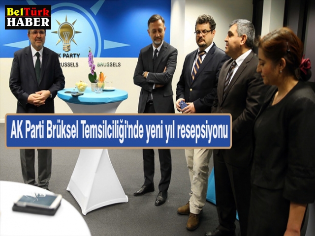 AK Parti Brüksel Temsilciliği'nde yeni yıl resepsiyonu