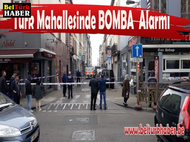 TÜRK MAHALLESİNDE BOMBA ALARMI !!!