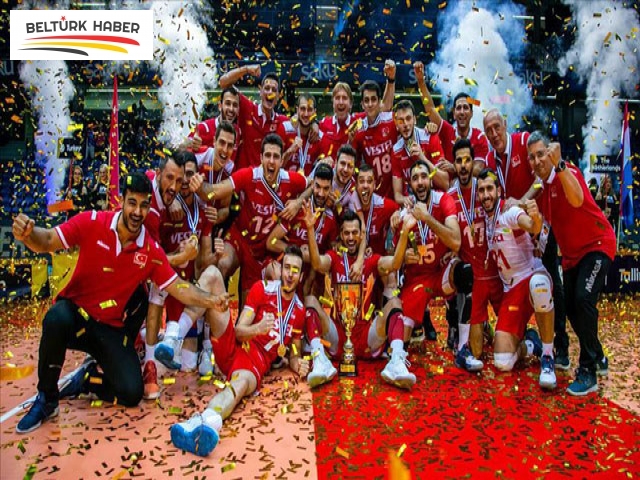 A Milli Erkek Voleybol Takımı şampiyon oldu