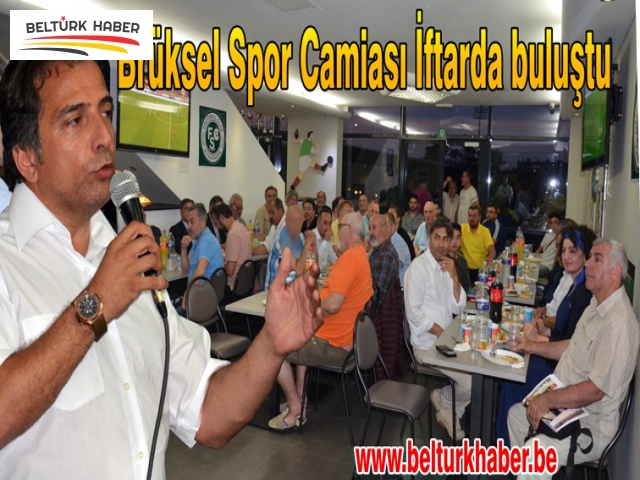 Brüksel Spor Camiası İftarda buluştu