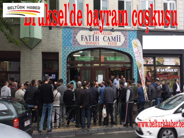 Brüksel'de bayram coşkusu