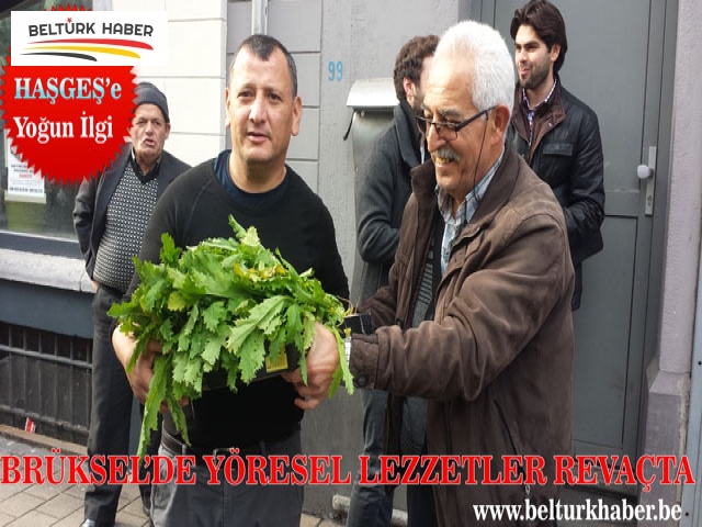 BRÜKSEL’DE YÖRESEL LEZZETLER REVAÇTA