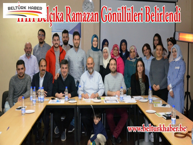 İHH Belçika Ramazan Gönüllüleri Belirlendi