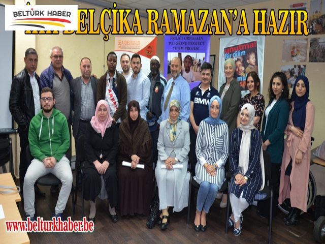 İHH BELÇİKA RAMAZAN’A HAZIR