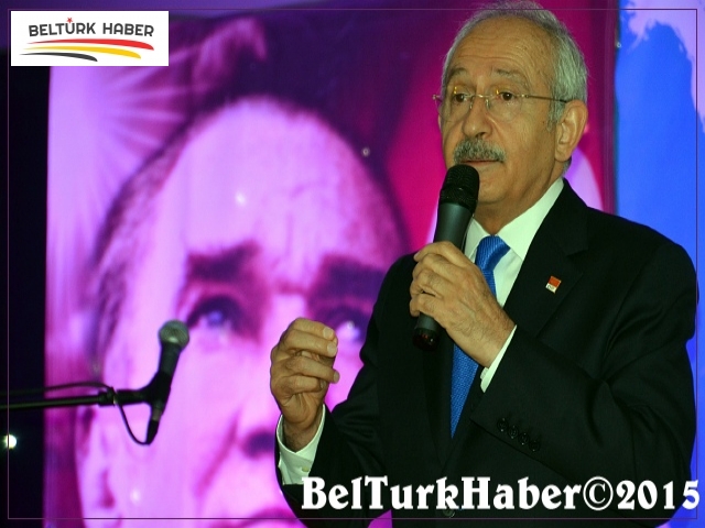 KILIÇDAROĞLU BRÜKSEL'DE VATANDAŞLARLA BAYRAMLAŞTI