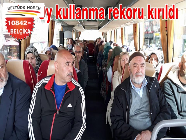 Oy kullanma rekoru kırıldı