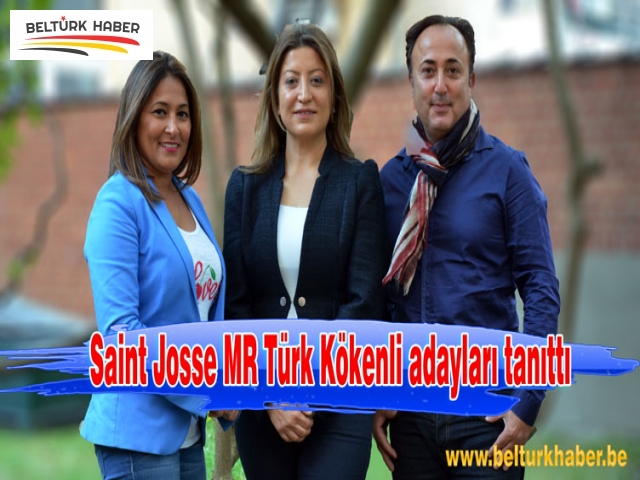 Saint Josse MR Türk Kökenli adayları tanıttı