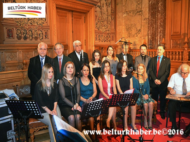 SCHAERBEEK BELEDİYESİ TÜRK SANAT MÜZİĞİ İLE İNLEDİ