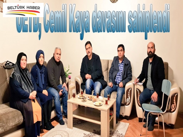 Uetd, Cemil Kaya davasını sahiplendi