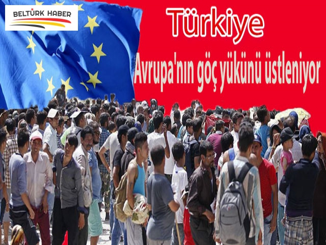 Türkiye Avrupa'nın göç yükünü üstleniyor