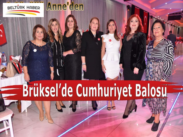 8 Gönüllü Anne'den Brüksel’de Cumhuriyet Balosu