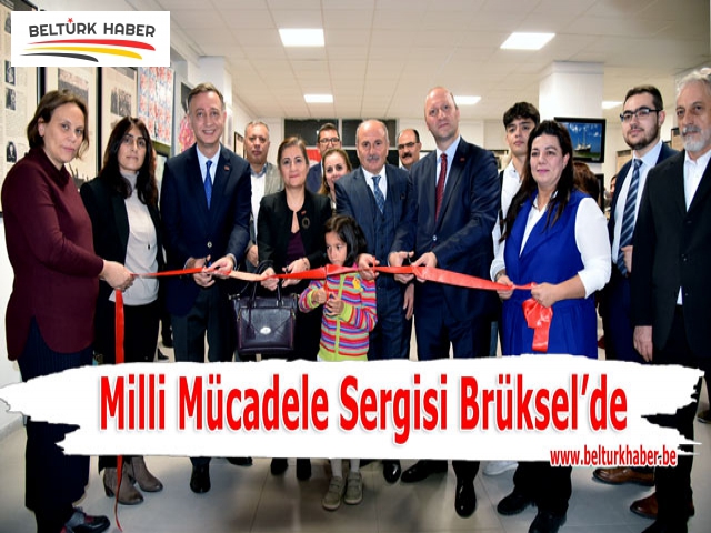 'İlk Adımdan Kuruluşa Milli Mücadele' Sergisi Brüksel'de