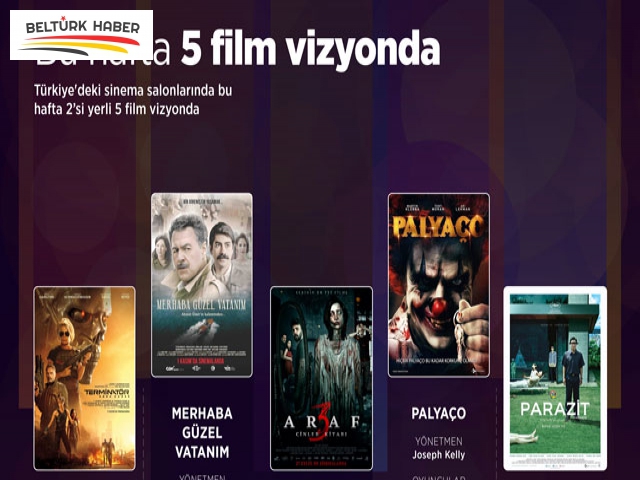 Bu hafta 5 film vizyona girecek