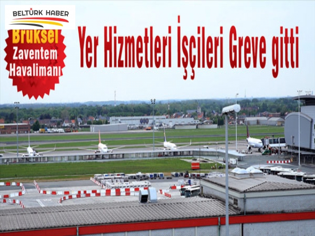 HAVALİMANI GREVİ YOLCULARI PERİŞAN ETTİ