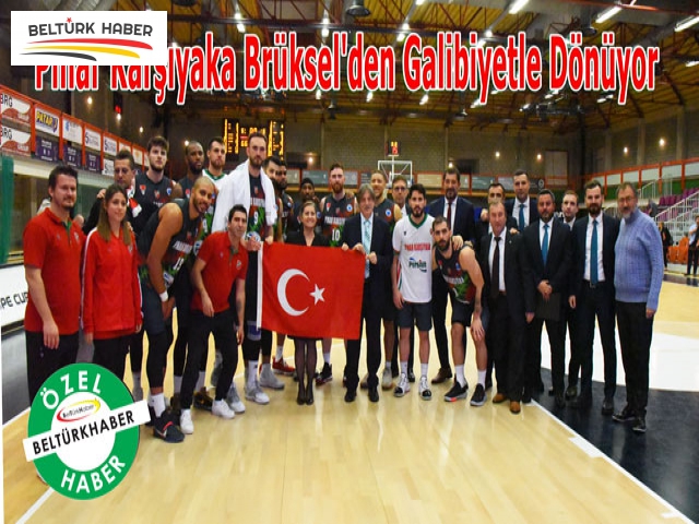 Pınar Karşıyaka Brüksel'den Galibiyetle Dönüyor