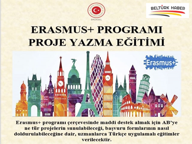 Erasmus+ Proje Yazma Eğitimi Verilecek