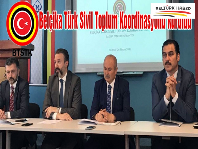 BELÇİKA TÜRK SİVİL TOPLUM KOORDİNASYONU KURULDU