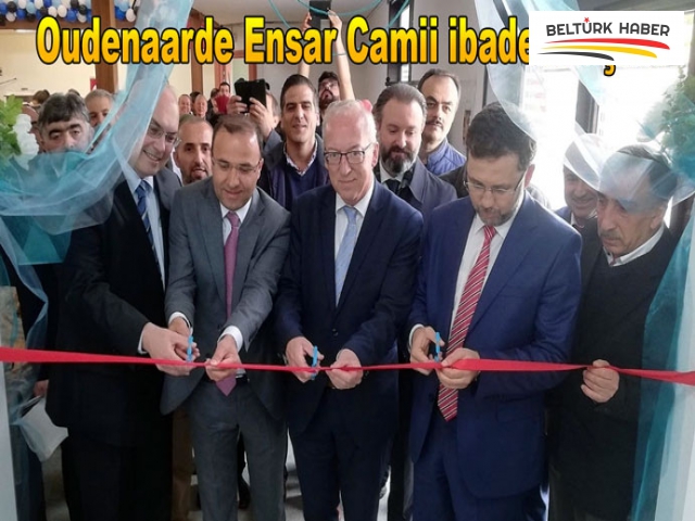 Oudenaarde Ensar Camii ibadete açıldı