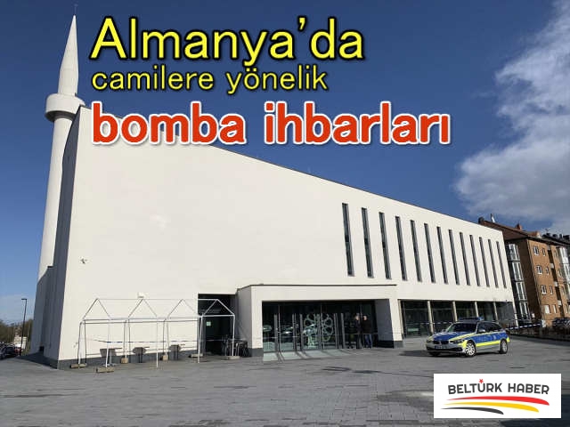 Almanya'da camilere yönelik bomba ihbarları