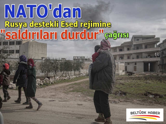 NATO'dan Rusya destekli Esed rejimine "saldırıları durdur" çağrısı