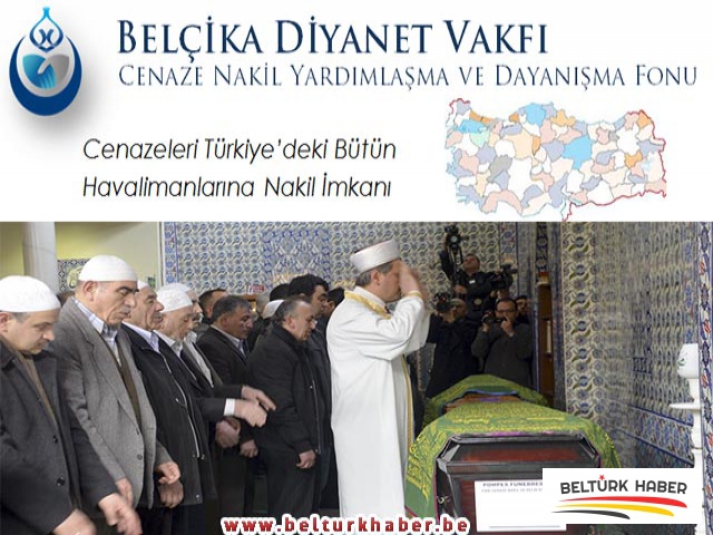 Belçika Diyanet Vakfı Cenaze Nakil Fonu Duyurusu