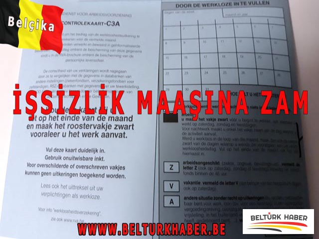 Belçika'da işsizlik maaşına zam