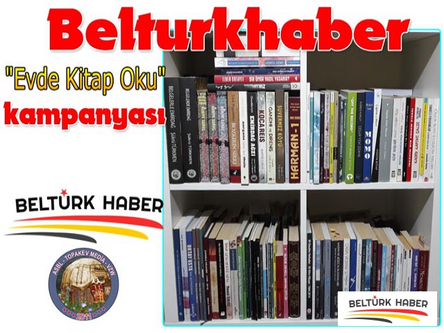 Belturkhaber "Evde Kitap Oku" kampanyası