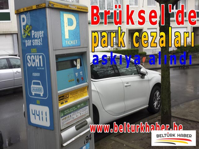 Brüksel'de park cezaları askıya alındı