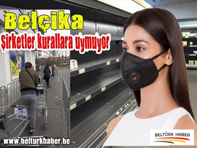 Belçika'da Şirketler kurallara uymuyor