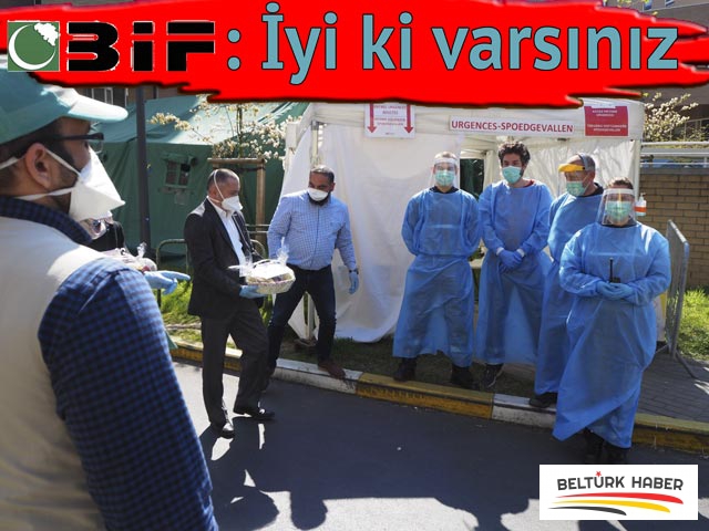 BİF'den sağlık çalışanlarına teşekkür ziyareti