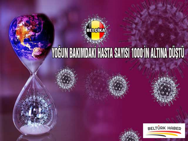 Yoğun bakımdaki hasta sayısı 1000'in altına düştü