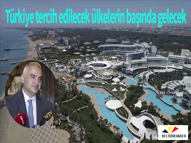 Bakan Ersoy: Türkiye tercih edilecek ülkelerin başında gelecek