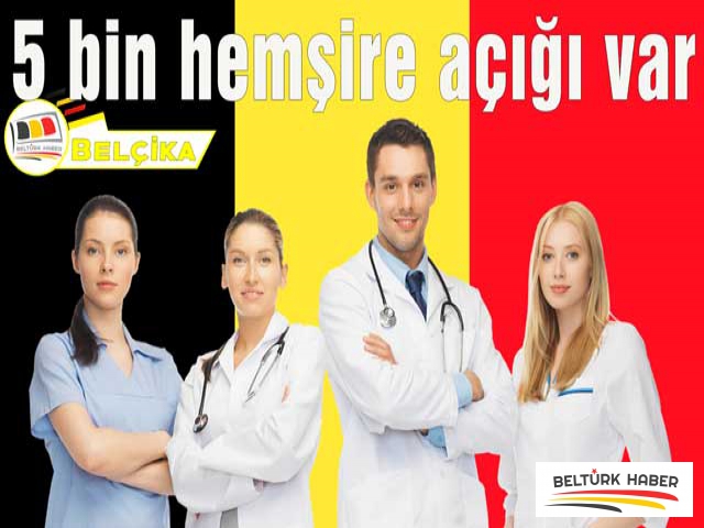 Belçika'da 5 bin hemşire açığı var