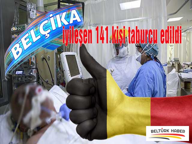 Belçika’da iyileşen 141 kişi taburcu edildi