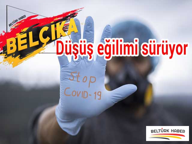 Belçika'da Kovid-19 düşüş eğilimi sürüyor