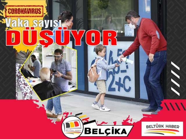 Belçika'da Kovid-19 vaka sayısı düşüyor