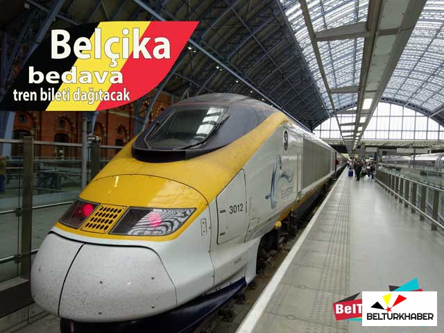 Belçika,bedava tren bileti dağıtacak