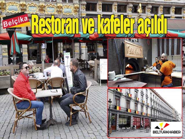 Restoran ve kafeler açıldı