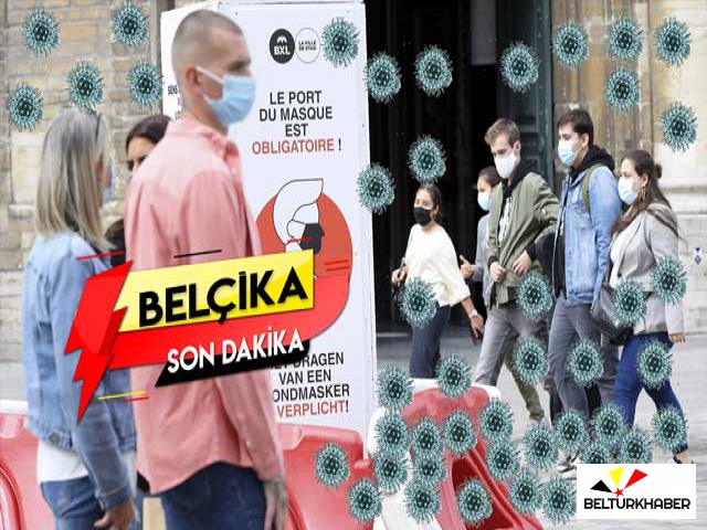 Belçika'da Kovid-19 vaka sayısı 100 bini geçti