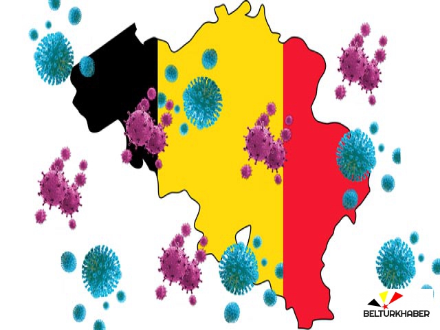 Belçika'da Kovid-19 vakaları artıyor
