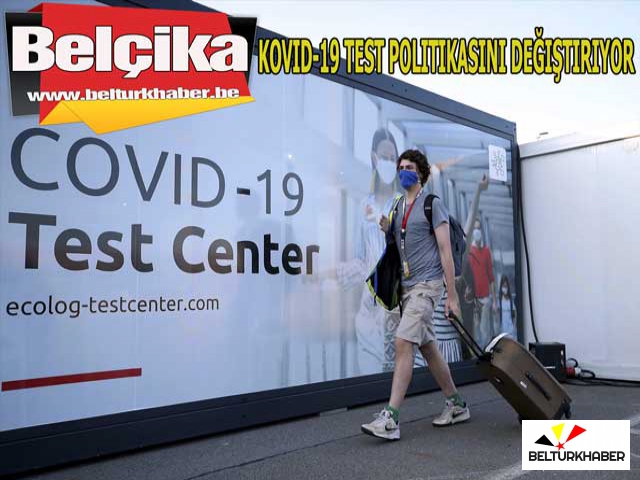 Belçika'da Kovid-19 hastalık belirtisi göstermeyenlere test yapılmayacak