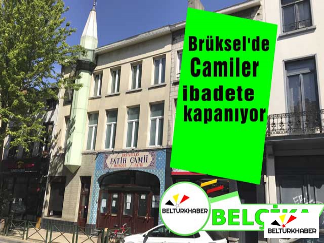 Brüksel'de Camiler ibadete kapanıyor