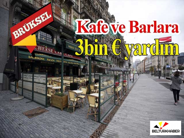 Brüksel'de kapanan Kafe ve Barlara 3bin € yardım