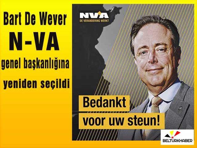 Bart De Wever N-VA genel başkanlığına yeniden seçildi