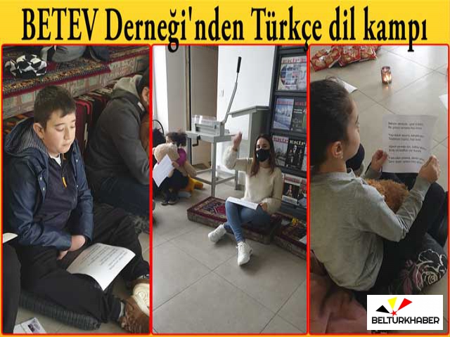 BETEV Derneği'nden Türkçe dil kampı