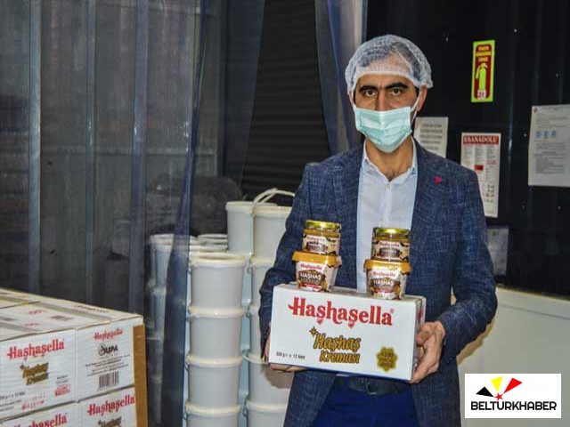 Milli çikolata "Haşhaşhella" Almanya yolunda