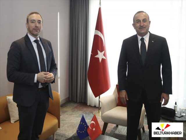 Dışişleri Bakanı Mevlüt Çavuşoğlu Brüksel'de