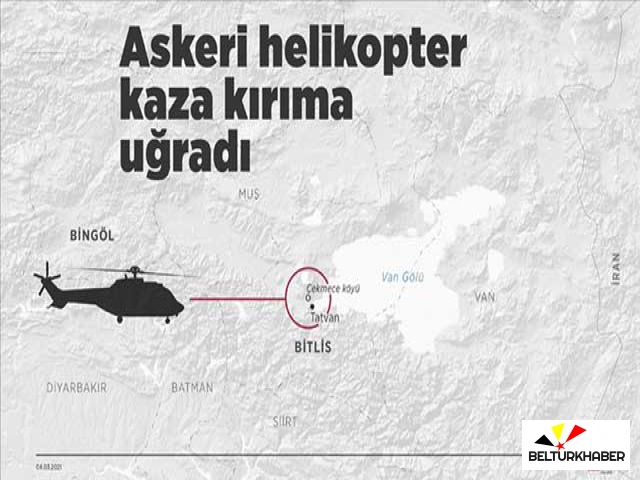 Askeri helikopter kaza kırıma uğradı: 11 şehit