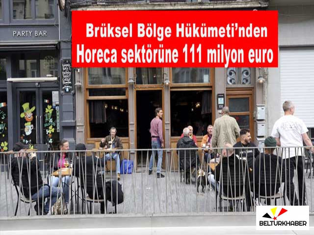 Brüksel Hükümetinden Horeca sektörüne 111 milyon euro yeni destek